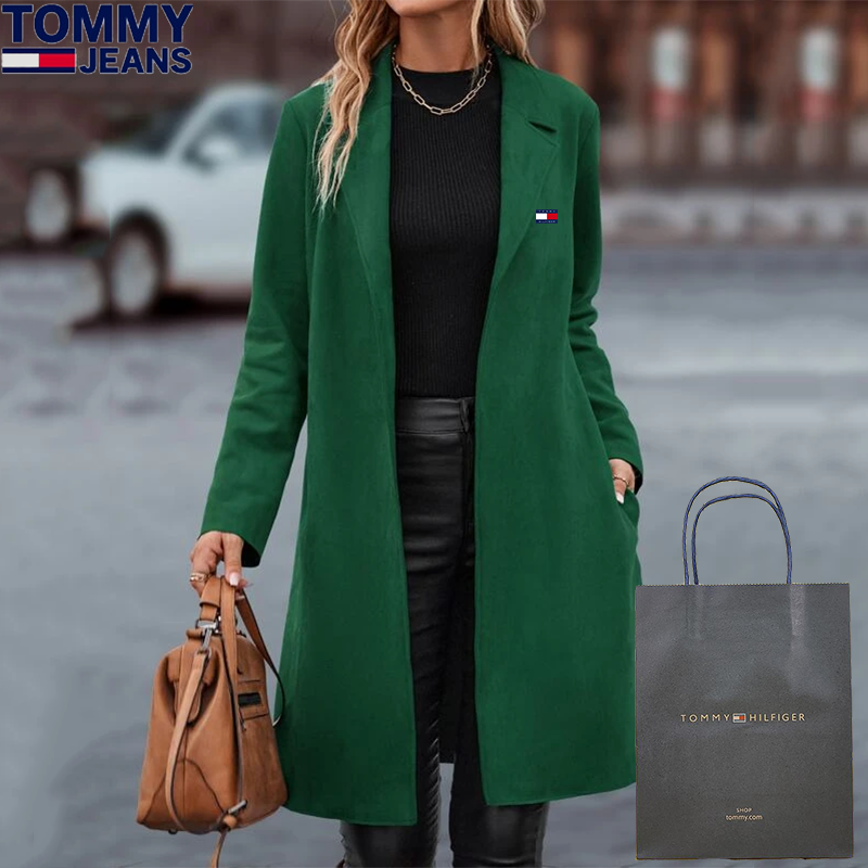 Avslappnad Lång Kashmirkappa