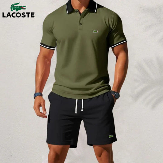 Set aus Poloshirt und Shorts