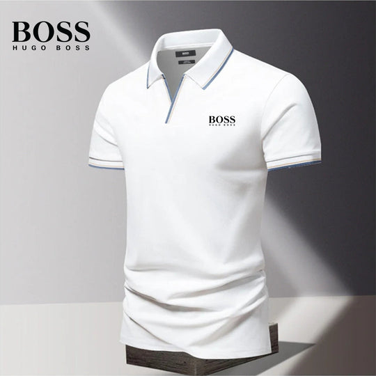 Elegantes „Old Money“ Poloshirt