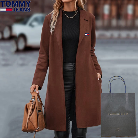 Avslappnad Lång Kashmirkappa