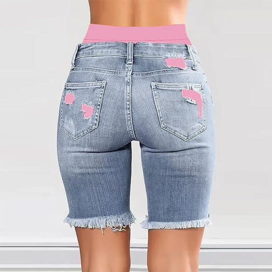 PATCHFUSION - PANTALONI SCURȚI PENTRU FEMEI