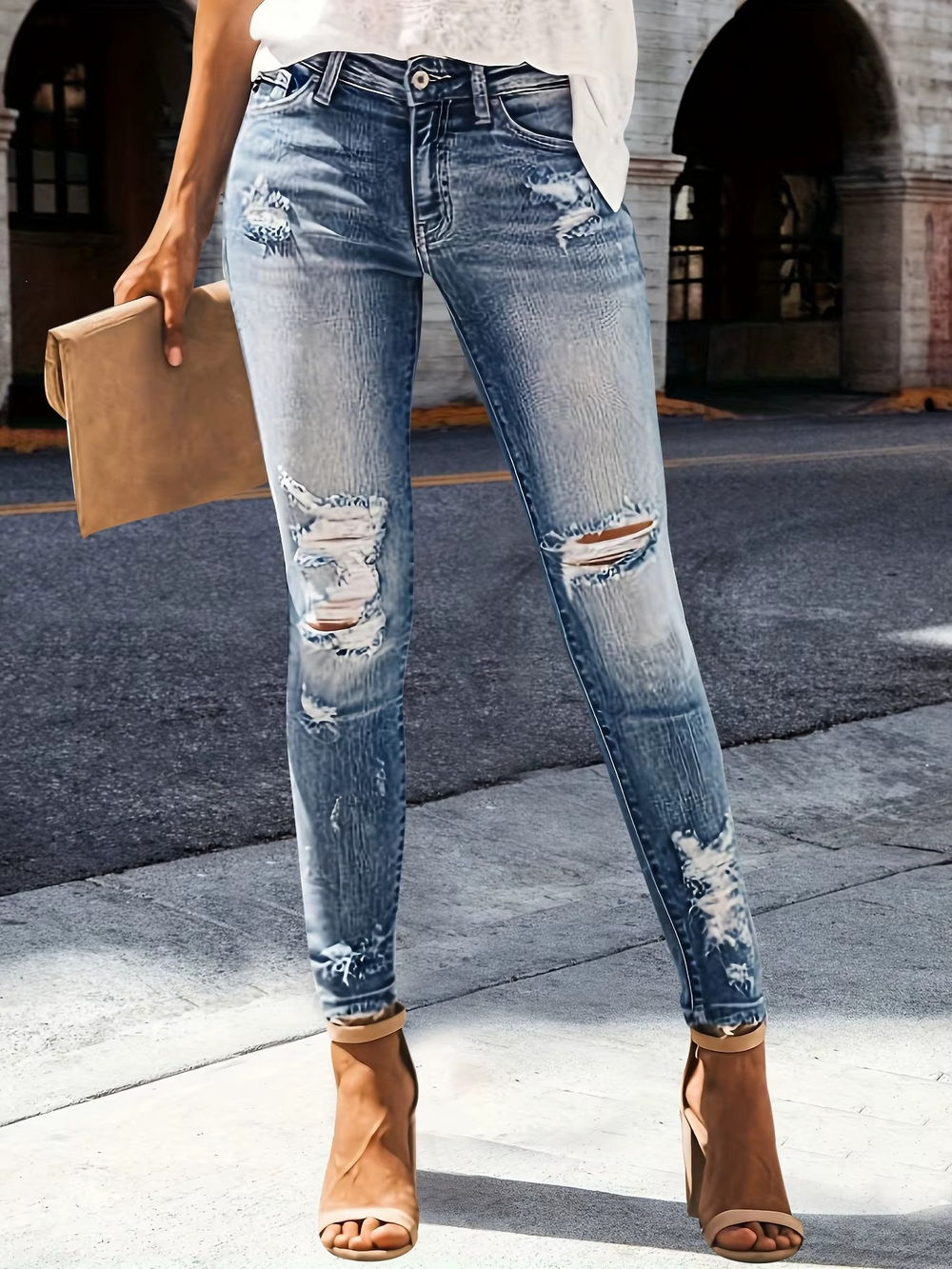 High Waist Jeans