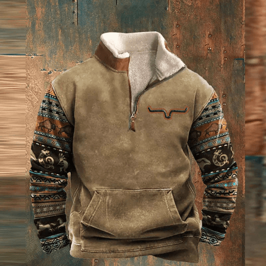 Dakota™ | Graphic Zip-Up Sweatshirt