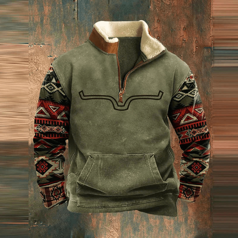 Dakota™ | Graphic Zip-Up Sweatshirt