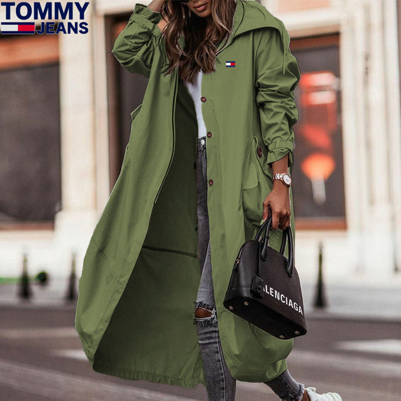 Dam – Lång Kappa med Huva